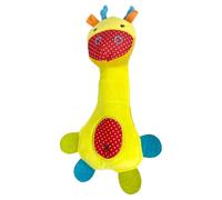 Plush Dog Squeaker - Soft Chew, Interactive Toy | Cartoon Monkey Deer, Train Fetch Exercise, Puppy Teeth Training, Playful Entertainment and Activity Fun