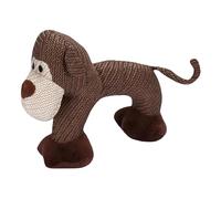 Plush Dog Toy - Animal Design Squeaky Teething Game - Solid Active Dog Chew Toys | For Puppies & Small Medium Breeds Soothing Teething Boredom Enrichment