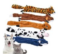 Plush Dog Toy | Dog Squeak Toys - Simulated Animals Biting Doll Press To Make Sounds for Senior Cat Teething Outdoor Play Separation Tension Crate