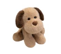 Plush Dog Toy Fluffy Golden Retriever Soft Weighted Stuffed Dog with Scented Comfort, Lifelike Puppy Plushie for Kids Boy Girls Cute Dog Gift, Snuggly Pillow Warmth Companion (kaki,35cm)