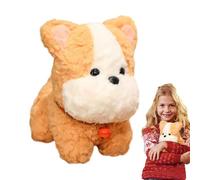 Plush Dog Toy for Dogs, 8.6 Inch Soft Cuddle Dog Toy with Bell | Cute Plush Dog Sleeping Mate Decoration for Home