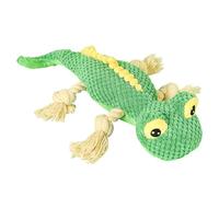 Plush Dog Toy - Pineapple Velvet, Squeaky Lizard Dog Toy | Interactive Dogs Chew Play Kit for Pet Interaction Pulling Companionship Fun Training Indoor Outdoor Exercise Pet