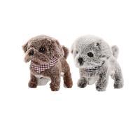 Plush Dog Toy - Plush Puppy | Walking Barking Interactive Toy Dog | Companion Robot | Fun Educational Pet for Boys Girls Home Travel Nursery Living Room Bedroom Indoor Play Wagging Tail