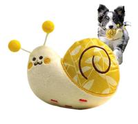 Plush Dog Toy Plush Snail Shape Cute Chew-Resistant