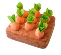 Plush Dog Toy Puzzle - Durable Fabric Design, Mat with , Addictive Foraging Game | Perfect Puppies Small Medium Dogs B