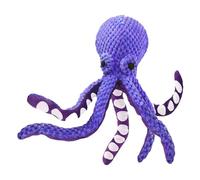 Plush Dog Toy - Soft Fabric Tentacle Funny Clay Whistle Exercise Game for Puppies and Kittens | Indoor Outdoor Octopus Interactive Swimming Pool Garden Cage Sports Fitness Chew Training