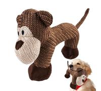 Plush Dog Toy, Squeaky Dog Toys | Squeaky Dog Chew Animals - Teeth Cleaning Toy for Dogs, Super Soft Indestructible Plush Toy