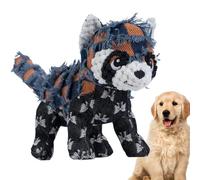 Plush Dog Toy - Squeaky Teething Toy for Puppies | Stuffed Chew Toy for Golden Retriever Dogs | Interactive Pet Toy Promotes Activity Fun & Care