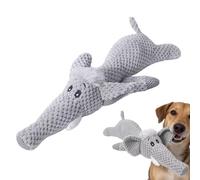 Plush Dog Toy: Textured Lion Mane And Curved Elephant Ears, Squeaky Chew Toy, Funny Interactive Animal Shaped Doll | Plush Toys For Dogs