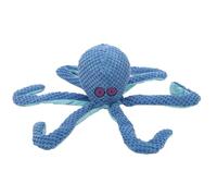 Plush Dog Toy with Squeaker, Octopus Shape Calming Toy for Strong Chewers, Puppy Chew Item for Teeth Easier, Cuddly Time, for Indoor and Outdoor Use, Home, Park, Living Room, Garden, Patio
