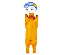 Plush dog toy with tpr ring Ebi Lion Play Squeaker