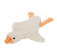 Plush dog toys are a wonderful tool for relieving boredom. Pet puppies make sounds, grind teeth, bite resistant corgi Teddy Bears and puppies (White)