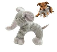 Plush Dog Toys for Large Dogs - Solid Chew Toy Animal Pattern - Solid Chew Toys for Active Dogs - for Big Chewers, Small and Medium Dog Breeds, Teething Anti-Enn