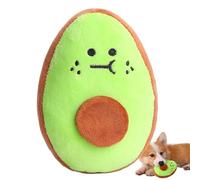 Plush Dog Toys - Small Stuffed Puppy Chew Toys Dog Plush Squeaky,Brain Stimulating Cute Funny Avocado Toy for Small and Medium Dogs Puppies