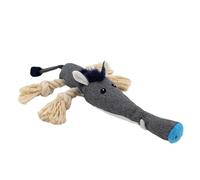 Plush Dog Toys With Squeakers - Interactive Dog Chew Toy,Bite-resistant Cotton Rope Knot Dog Biting Toy Pet For Relieves Teething Discomfort