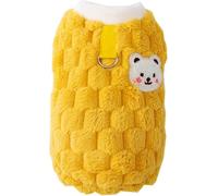 Plush Dog Vest, Pet Clothing Puppy Pajamas, Dog T-Shirts, Puppy Birthday Outfit, Dog Fleece Jacket, Small Dog Coat, Dog Winter Sweater, Christmas Dog Sweater, Female Dog Clothes (Color 1, Small)