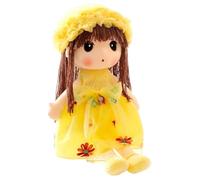 Plush Doll - Adorable Handmade Rag Dolls | Princess Toy Figure | Baby Girl Snuggle Companion | Sleeping Cuddle Buddy Doll Toy Suitable For, Nursery Decor & Comfort Playtime