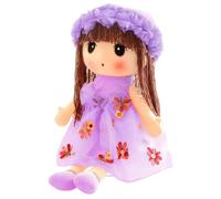 Plush Doll - Adorable Handmade Rag Dolls | Princess Toy Figure | Baby Girl Snuggle Companion | Sleeping Cuddle Buddy Doll Toy Suitable For, Nursery Decor & Comfort Playtime