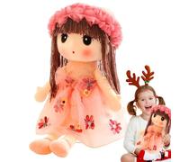 Plush Doll - Adorable Handmade Rag Dolls | Princess Toy Figure | Baby Girl Snuggle Companion | Sleeping Cuddle Buddy Doll Toy Suitable For, Nursery Decor & Comfort Playtime