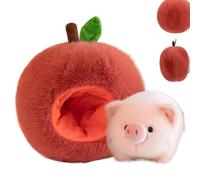 Plush Doll, Animal Stuffed Toy Set, Soft Fruit Shaped, Compact and Travel Friendly, Plush Cuddle Decor for Bedroom, Nursery, Couch, Kids, Adults Room Decorations, Home, Bedtime, Playtime, Toddler