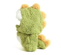 Plush Doll Clothes - Cute Animal 17cm Doll Clothing, Premium Doll Accessories Clothes for Collectors or Display - Kawaii Cloudy Velvet Green Dinosaur Costume (No Doll)