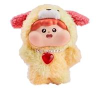 Plush Doll, Plush Toy, Lightweight Body Huggable Design Compact Form Display Ready Home Decor Creative Gift Relaxing Accessory, Stuffed Dolls for Kids, Room, Living, Room
