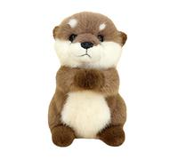 Plush Doll Toy - Lightweight Textile Pillow Character, Gentle Touch Relaxation Object, Adorable Display Collectible, Calm Presence Bedside Ornament | Daily Enjoyment for Child Teen Adult Partner