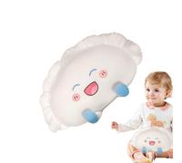 Plush Dumpling Plush Pillow, Cute Cartoon Dumpling Throw Pillow | Versatile Home Decor for Kids Room, Sofa, Bedroom, Living Room and Playroom.