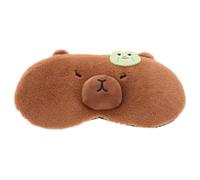 Plush Eye Mask for Sleeping with Cooling Pack, Soft Lightproof | Portable Adult Sleep Cover, Hotel and Family Use, Plush with Water-absorbent Resin, Pvc Cooling Pack