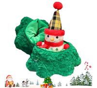 Plush Father Tree Party Decorations - Decorative Plush Santa Claus, For Adults Living Room Office School Dorm Apartment Country House Car Hotel