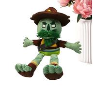 Plush Figure Toys Green Beard Cartoon Character | Strange Expression Soft Stuffed Doll for Kids Adults Boys Girls Birthday Bookshelf Car Seat Stroller Home Room Decor Collectible Toy