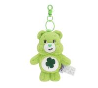 Plush Fluffy Fur Teddy Bear Green Lucky Kawaii Care 3D Kawaii Y2K Harajuku Oversized Big Decorative Keyring Bag Charm Key Ring Chain Keychain Personalised Clip Name Clasp Custom Design