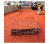 Plush Foam Floor Mat, 12 Pcs Puzzle Foam Floor Mat For Bedroom,Interlocking Carpet Squares,Splicing Floor Mats(Orange)