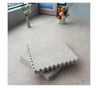 Plush Foam Floor Mat, 12 Pcs Puzzle Foam Floor Mat For Bedroom,Interlocking Carpet Squares,Splicing Floor Mats(Khaki)