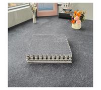 Plush Foam Floor Mat, 12 Pcs Puzzle Foam Floor Mat For Bedroom,Interlocking Carpet Squares,Splicing Floor Mats(Dark Gray)