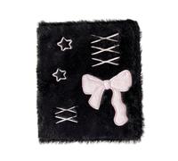 Plush Folder | A6 Storage Notebook with Inner Pages, Portable Sticker Notebook for Receipts, Tickets, Creative Projects, Artists, Students, Hobbies, DIY Home