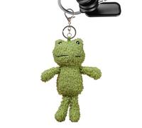 Plush Frog Bag - Stuffed Keychain Accessory, Cute Toy Charm | Adorable Soft Frog Key Ring, Fun Decoration for Kids Women Men Backpacks Phone Birthday Gift Student Carnival Prizes Among the Young Peop
