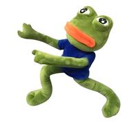 Plush Frog, Cute Plush Anime Sad Frog Collectible Doll, Compact Small Stuffed Animals Sad Frogs, Soft Collectible Cartoon Dolls, Cartoon Collectibles Dolls Decor For Christmas Valentines Birthday