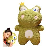 Plush Frog, Plush Frog | Decorative Plush Animal Pillow - Plush Frog for Valentine's Day, Birthday, Room Decor, Stuffed Animal