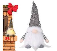 Plush Gnomes, Battery Operated Plush Doll, with Sequins Christmas Gnomes that Light Up | Thanksgiving Holiday Winter Holiday Holiday Home Office Bookstore Kitchen Apartment