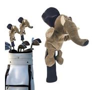 Plush Golf Club Covers | Golf Driver Plush Covers,Lovely, Funny, and Functional with Animal Design Fits 1 Wood Clubs, Perfectly Fit & Secure Clubs for Men Women