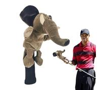 Plush Golf Club Covers - Plush Quality Golf Club Covers - Lovely, Funny, And Functional With Animal Design Fits 1 Wood Clubs, Perfectly Fit & Secure Clubs for Men Women