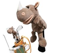 Plush Golf Headcovers, Drivers Funny Animal Golf Club Covers, Portable Soft Protective Head Sleeve Cover for Men and , Adorable Golfs Accessories, 15.75 x 1.97 Inches