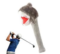 Plush Golf Headcovers, Ffunny Golf Putter Headwear, Funny Funny Plush Shark Driver Headwear, Cute Golf Accessories, Golf Club Covers Suitable for Most