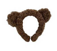 Plush Hair Bands,Cute Headwear Plush Headband - Elastic Headband Bear Ear Shape, Hair Headbands Hair Holder, Hair Accessories for Women Girls