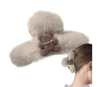 Plush Hair Claws - Animal Holder, Oversized Hair Claw Clip, Stylish Tool with Soft Touch | Accessories for Teens, Kids, Women, Girls, Family, Birthday, Celebration, Party, Fashion, Playing,
