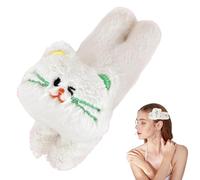 Plush Hair Clip, Animal Hair Clip for Girls, Small Cat Hair Bows | Small Cat Hair Bows in Cat Shape, Animal Hair Pins, Stuffed Animal Hair Clips for Women, Girls