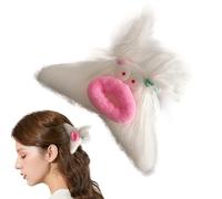 Plush Hair Clip, Cute Kawaii Hair Claw Clips for Face Washing | Shark Clip Hair Accessory, Weird Plush Cartoon Cute Back Head Clamp Nonslip Hair Styling Accessories Cenmoo