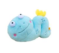 Plush Hair Headband 2025 Year of the 3D Doll Chinese Plush New Year Plush Animals for Chinese Spring Party PP Short Baby Toy (Blue, A)