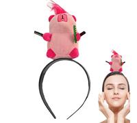 Plush Hair Hoop - Soft Comfortable Wide Headband Design, Capybara Animal Headbands, Spas Makeup Hairs Accessory | Ideal for Face Washing Beauty Routine Home Spa Relaxation Personal Care